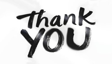 El çizimi harf cümlesi beyaz arkaplanda izole edildiğiniz için teşekkürler.