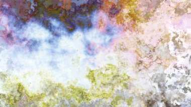 4K watercolor abstract digital texture with grainy marbled effect.