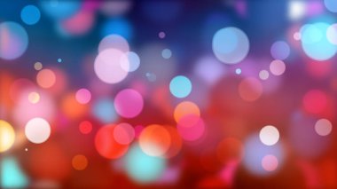 Bokeh ışıkları ile 4K renkli bulanık arkaplan.