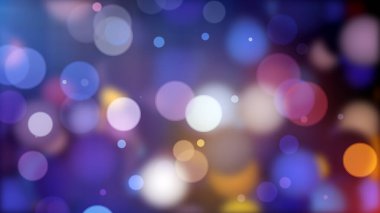 Bokeh ışıkları ile 4K renkli bulanık arkaplan.