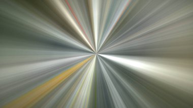 4K abstract digital art featuring a radial blur effect with a central point of focus, radiating outwards. Dynamic picture with motion and speed effect.