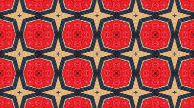 4K Coloful kaleydoskop motif tasarımı. Soyut duvar kağıdı, renkli doku.
