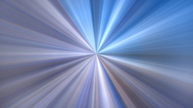 4K abstract digital art featuring a radial blur effect with a central point of focus, radiating outwards. Dynamic picture with motion and speed effect.