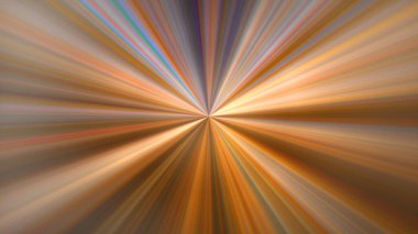 4K abstract digital art featuring a radial blur effect with a central point of focus, radiating outwards. Dynamic picture with motion and speed effect.