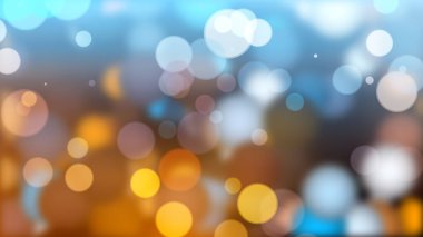 Bokeh ışıkları ile 4K renkli bulanık arkaplan.