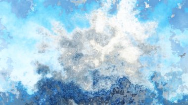 4K watercolor abstract digital texture with grainy marbled effect.