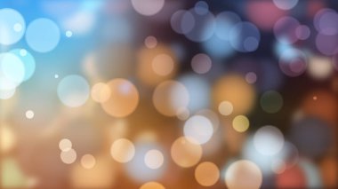 Bokeh ışıkları ile 4K renkli bulanık arkaplan.