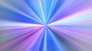 4K abstract digital art featuring a radial blur effect with a central point of focus, radiating outwards. Dynamic picture with motion and speed effect.