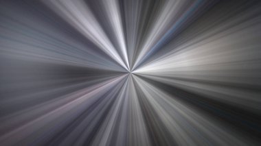 4K abstract digital art featuring a radial blur effect with a central point of focus, radiating outwards. Dynamic picture with motion and speed effect.