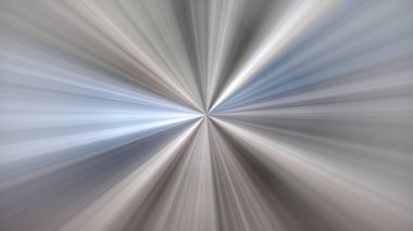 4K abstract digital art featuring a radial blur effect with a central point of focus, radiating outwards. Dynamic picture with motion and speed effect.