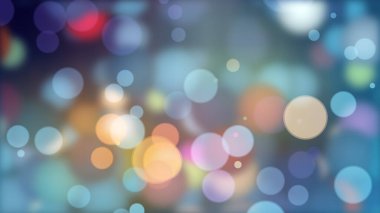 Bokeh ışıkları ile 4K renkli bulanık arkaplan.