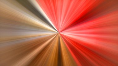 4K abstract digital art featuring a radial blur effect with a central point of focus, radiating outwards. Dynamic picture with motion and speed effect.