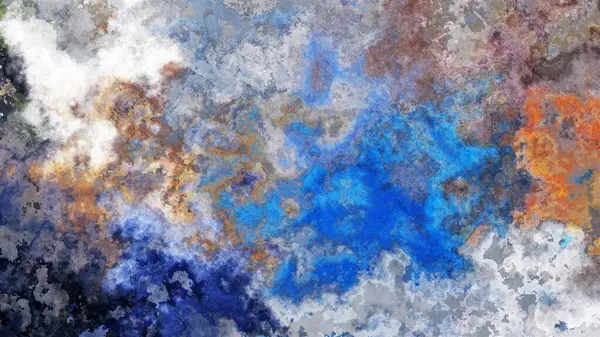 4K watercolor abstract digital texture with grainy marbled effect.