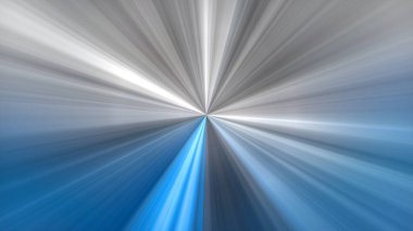 4K abstract digital art featuring a radial blur effect with a central point of focus, radiating outwards. Dynamic picture with motion and speed effect.