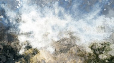 4K watercolor abstract digital texture with grainy marbled effect.