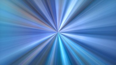 4K abstract digital art featuring a radial blur effect with a central point of focus, radiating outwards. Dynamic picture with motion and speed effect.