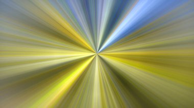 4K abstract digital art featuring a radial blur effect with a central point of focus, radiating outwards. Dynamic picture with motion and speed effect.