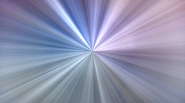 4K abstract digital art featuring a radial blur effect with a central point of focus, radiating outwards. Dynamic picture with motion and speed effect.