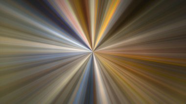 4K abstract digital art featuring a radial blur effect with a central point of focus, radiating outwards. Dynamic picture with motion and speed effect.