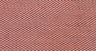 Kırmızı seramik döşeme dokusu veya arkaplan