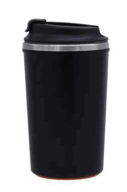 Şeffaf arkaplan üzerinde siyah renkli bardak (PNG Dosyası)