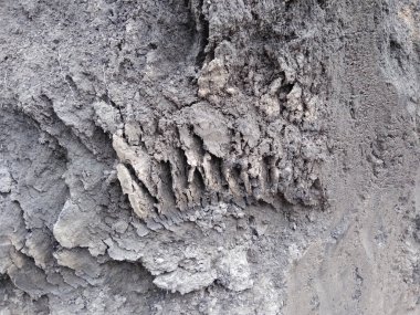 Toprak. Dağınık zemin. Toprak dokusu. Kazılmış toprak.