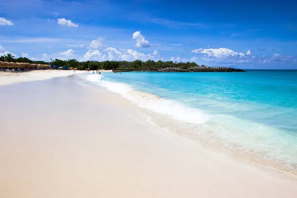 Playa Mullet Bay Maarten Países Bajos — Foto de Stock