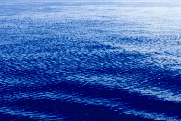 蓝色海水 海洋表面自然背景 — 图库照片