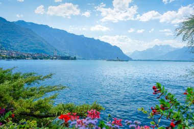 Güzel Montreux, İsviçre manzarası