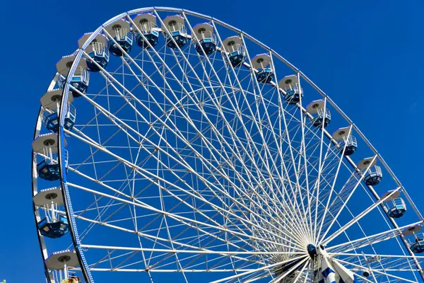 Giant Ferris Wheel Ride Pierre Lataillade Pier Seaside Resort Arcachon Royalty Free Stock Images