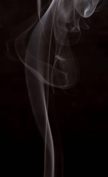 Fumar Fundo Preto Fundo Abstrato Foto Alta Qualidade — Fotografia de Stock