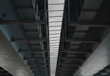 Otomobil köprüsü içeriden. Yüksek kalite fotoğraf