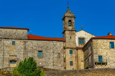 Convento de Belvis at Santiago de Compostela in Spain. clipart