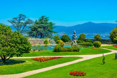 İspanyol kasabası Vigo 'daki Castelo do Castro' ya park et..