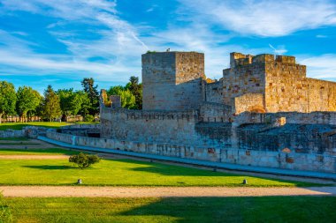 İspanya 'daki Zamora kalesinin manzarası.