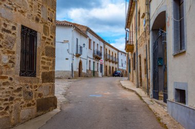 San Felices de los Gallegos, İspanya 'da bir sokak..