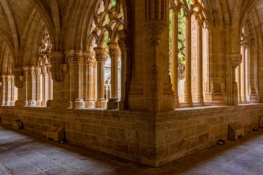 İspanya 'daki Ciudad Rodrigo Katedrali manastırı..