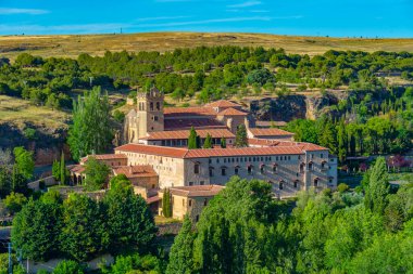 İspanya, Segovia 'daki Santa Maria del Parral Manastırı.
