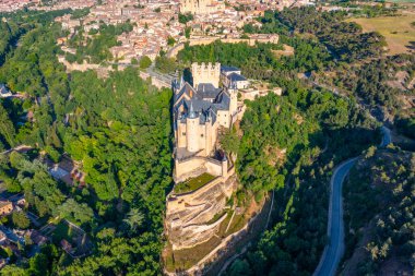 İspanya 'da Alcazar de Segovia.