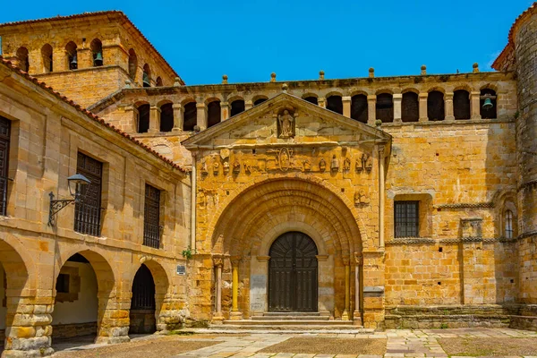 Collegiale Kerk Van Santa Juliana Santillana Del Mar Spanje — Stockfoto