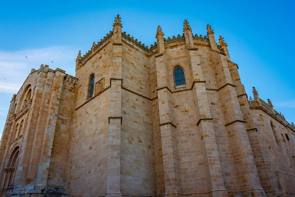 Utsikt Över Katedralen Spanska Staden Zamora — Stockfoto