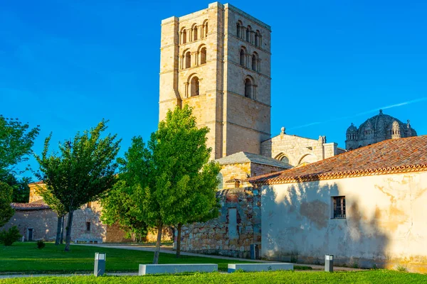 View Cathedral Spanish Town Zamora — Stock Photo, Image