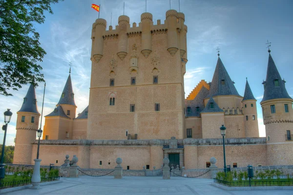 İspanya 'da Alcazar de Segovia.