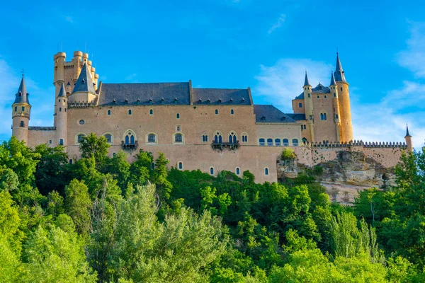 Alcazar Segovia Espanjassa — kuvapankkivalokuva