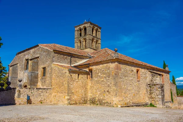 İspanya 'nın Pedraza köyündeki San Juan Bautista Kilisesi.