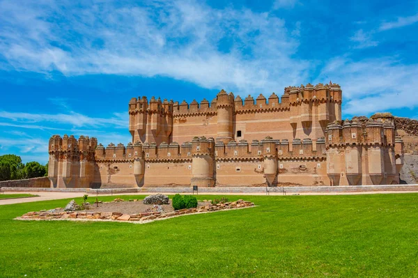 stock image Castillo de Coca in Spain.