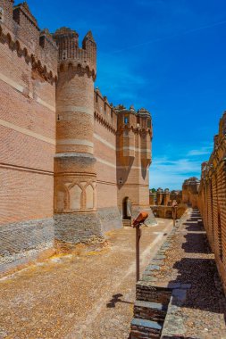 İspanya 'da Castillo de Coca.