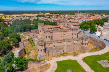 İspanya 'da Castillo de Coca.