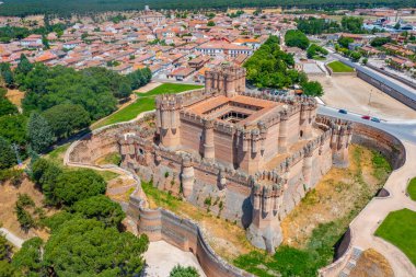 İspanya 'da Castillo de Coca.