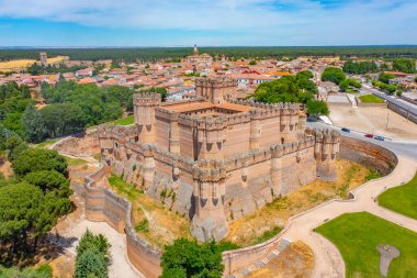 İspanya 'da Castillo de Coca.